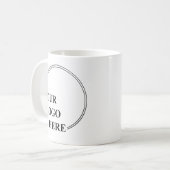 Mug Modèle personnalisable Créez votre propre idée cad (Devant gauche)