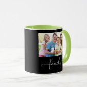 Mug Modèle photo familial (Devant droit)