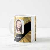 Mug Modèle photo Gold (Devant gauche)