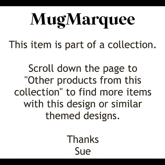 Mug Modèle rayé Rouge C81 Long Name