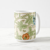 Mug Modèle sans couture de treillis de William Morris (Devant droit)