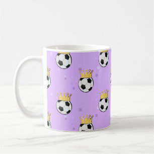 Mug Modèle sans couture King Football / Football 