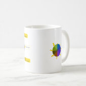 Mug Modèle StoryJoules & roue chromatique, Gaucher (Devant droit)
