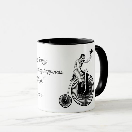 Mug Modèle T Penny Farthing Classic - Motivationnel (Devant droit)