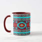 Mug Modèle tribal ethnique du sud-ouest (Gauche)