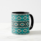 Mug Modèle tribal ethnique du sud-ouest (Devant droit)