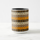 Mug modèle tribal rayé africain ethnique (Centre)