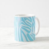 Mug Modèle Zèbre Bleu (Devant droit)