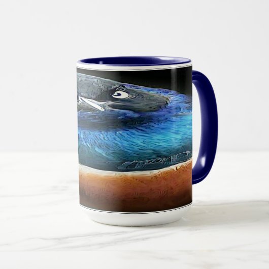Mug Modèles d'oiseaux : Oiseaux Mad 01-01 (Devant droit)