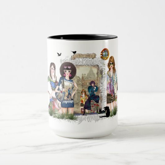 Mug Modèles mode tendance (Centre)