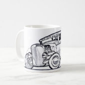 Mug Modelez un hot rod de Hemi (Devant gauche)