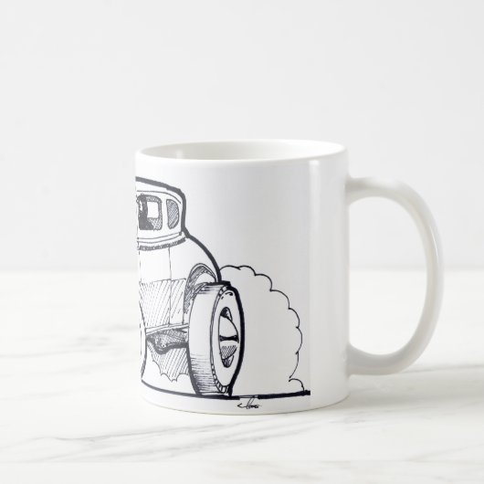Mug Modelez un hot rod de Hemi (Droite)