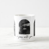 Mug Modern 2 Year Anniversary Couple Photo Arch (Centre)
