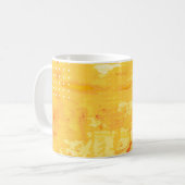Mug Modern abstract background of bright brush strokes (Devant gauche)