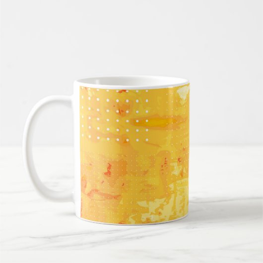 Mug Modern abstract background of bright brush strokes (Gauche)