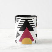 Mug Modern Abstract geometric art (Centre)