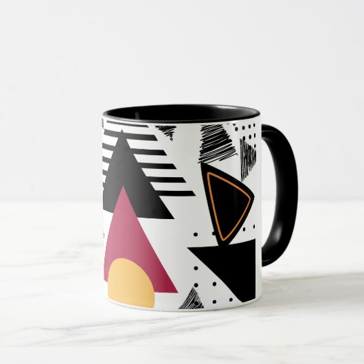 Mug Modern Abstract geometric art (Devant droit)