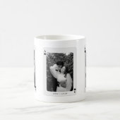 Mug Modern Ace of Spades 3 Couple Photos Custom (Centre)