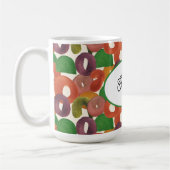 Mug Modern Artistic Autumn Colorful Pattern (Gauche)