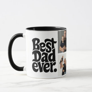 Mug Modern Best Dog Dad Photo