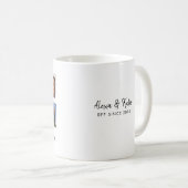 Mug Modern Best Friends Forever 6 Photo Collage Thon (Devant droit)