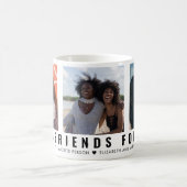Mug Modern Best Friends Forever BFF 3 Photo Collage (Centre)