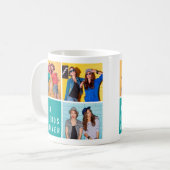 Mug Modern Best Friends Forever Photo Collage (Devant gauche)