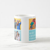 Mug Modern Best Friends Forever Photo Collage (Centre)