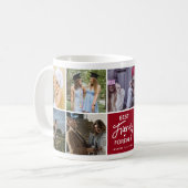 Mug Modern Best Friends Forever Photo Collage (Devant gauche)