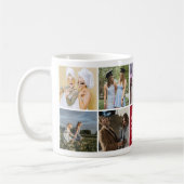 Mug Modern Best Friends Forever Photo Collage (Gauche)