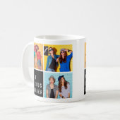 Mug Modern Best Friends Forever Photo Collage (Devant gauche)