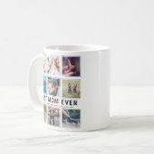 Mug Modern Best Mom Ever Collage photo Keepake (Devant gauche)