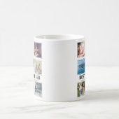 Mug Modern Best Mom Ever Collage photo Keepake (Centre)
