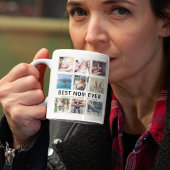 Mug Modern Best Mom Ever Collage photo Keepake