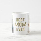Mug Modern Best Mom Ever Mère`s Day Photo (Centre)