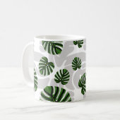 Mug Modern Boho Botanical Leaves Pattern (Devant gauche)