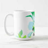 Mug Modern Botanical Leaf  (Gauche)