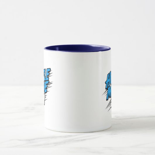 Mug Modern Brushed Typography for Go-Getters (Centre)