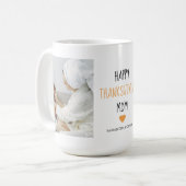 Mug Modern Collage Photo Bon thanksgiving Maman (Devant gauche)