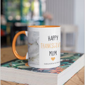 Mug Modern Collage Photo Bon thanksgiving Maman