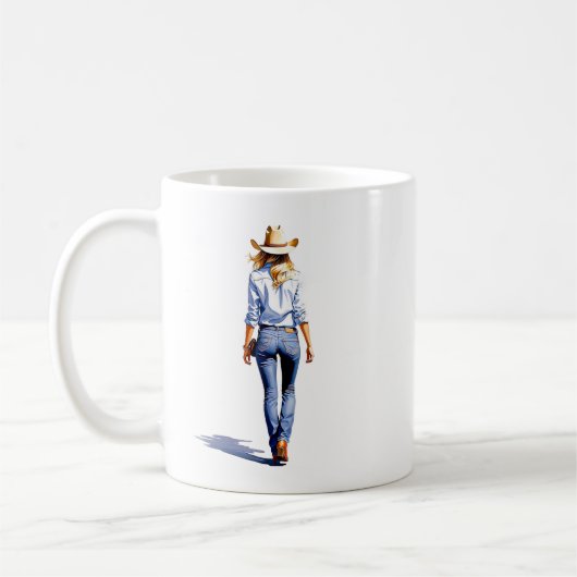 Mug Modern Cowgirl Walk (Gauche)