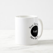 Mug Modern Custom Business Logo and Personalized Text  (Devant droit)