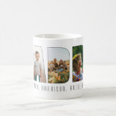 Mug Modern Daddy 5 Fête des pères photo Typographie (Centre)