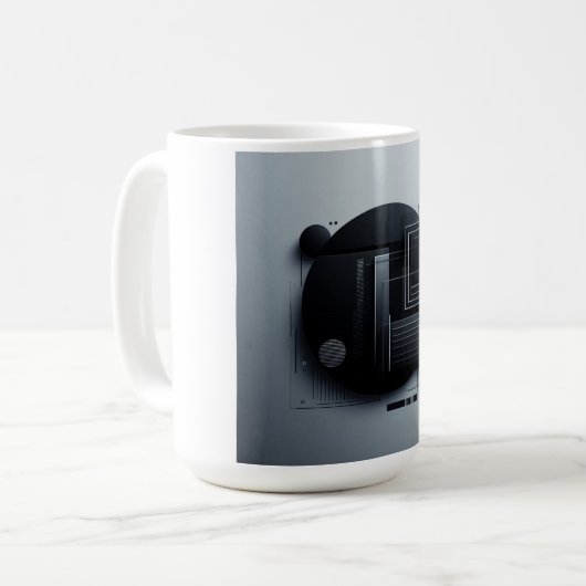Mug Modern Dark Graphic design (Devant gauche)