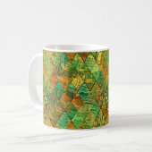 Mug Modern Decorative Geometric Stained Glass (Devant gauche)