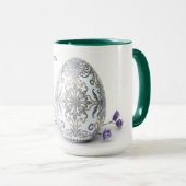 Mug Modern Farm To Table Artisanal Egg Custom (Devant droit)