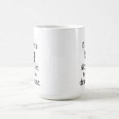 Mug Modern Funny Tenez le drame S'il vous plaît Citer (Centre)