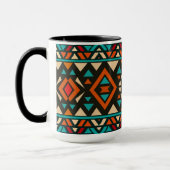 Mug Modern Geometric Southwest Style  (Gauche)