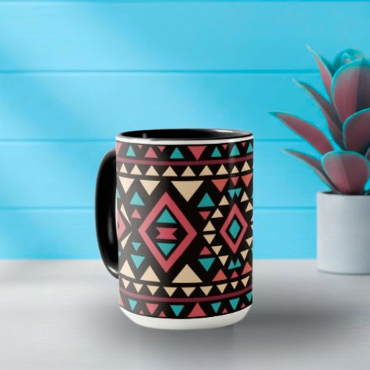 Mug Modern Geometric Southwest Style 