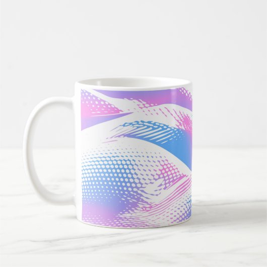 Mug 🌟 Modern Gradient Texture - Smooth & Stylish 🎨 (Gauche)